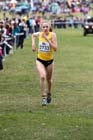 Emelia Gorecka on her way to winning the Under-20 Women McCain Inter Counties Cross Country, Cofton Park, Birmingham.